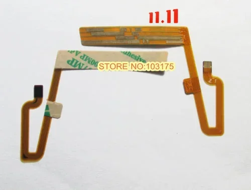 2 Buah Pita Kabel Fleksibel Kuas Fokus Lensa untuk Canon EF-S 18-55Mm F/3.5-5.6 (Gen.1)