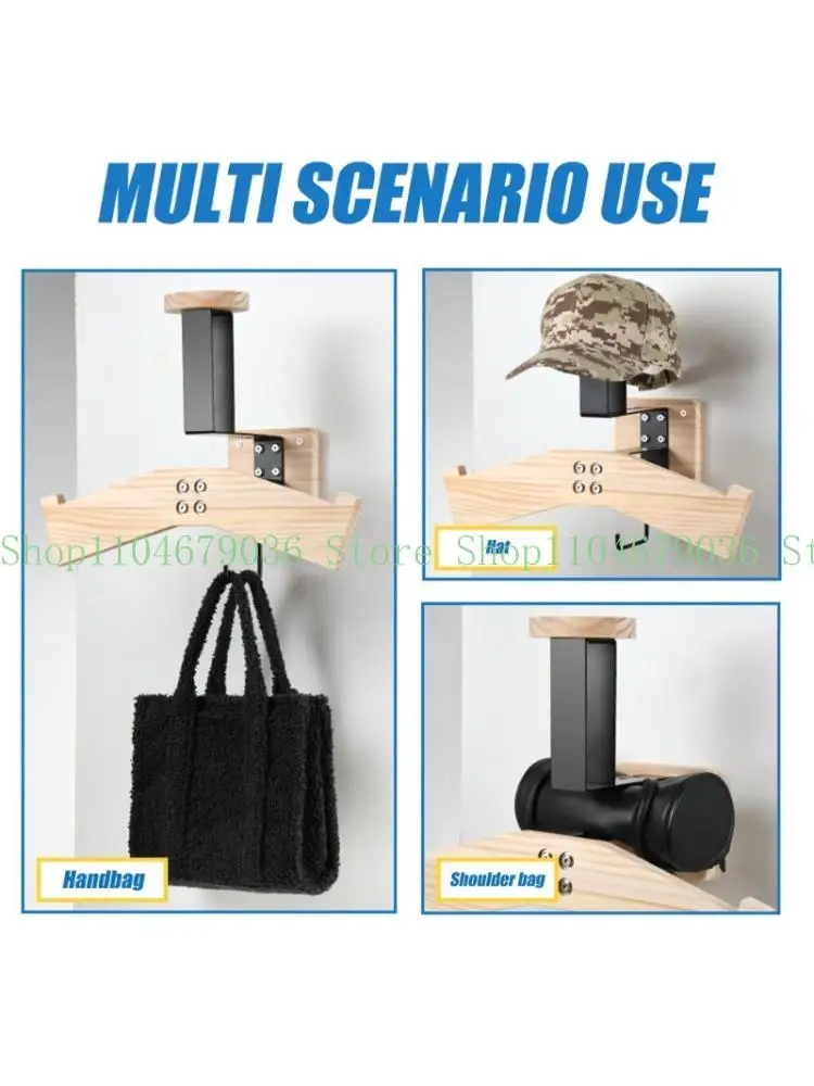 

652F держатель для мотоциклетных шлемов, настенное крепление, вешалка для шляп, вешалка для футбола, велосипеда, подставка для