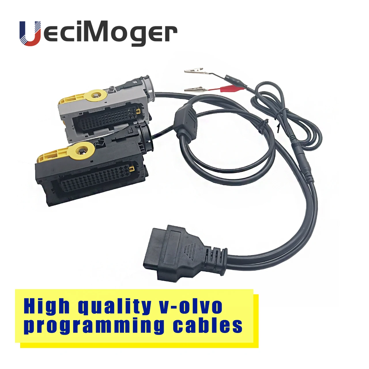 for Vol/Mack Vocom ECU Programming Test Cable for Common Rail Engine Truck Excavator Diagnosis