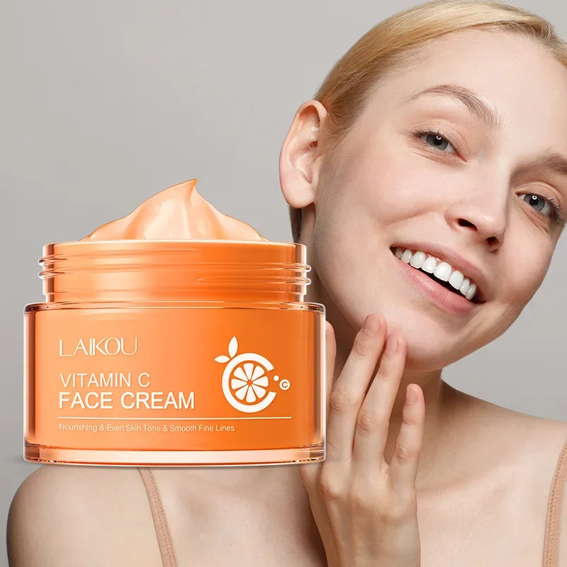 

LAIKOU Vitamin C Face Cream Moisturizing Brightening Face Creams Beauty Nourishing Facial Cream Moisturizer Skin Care Products