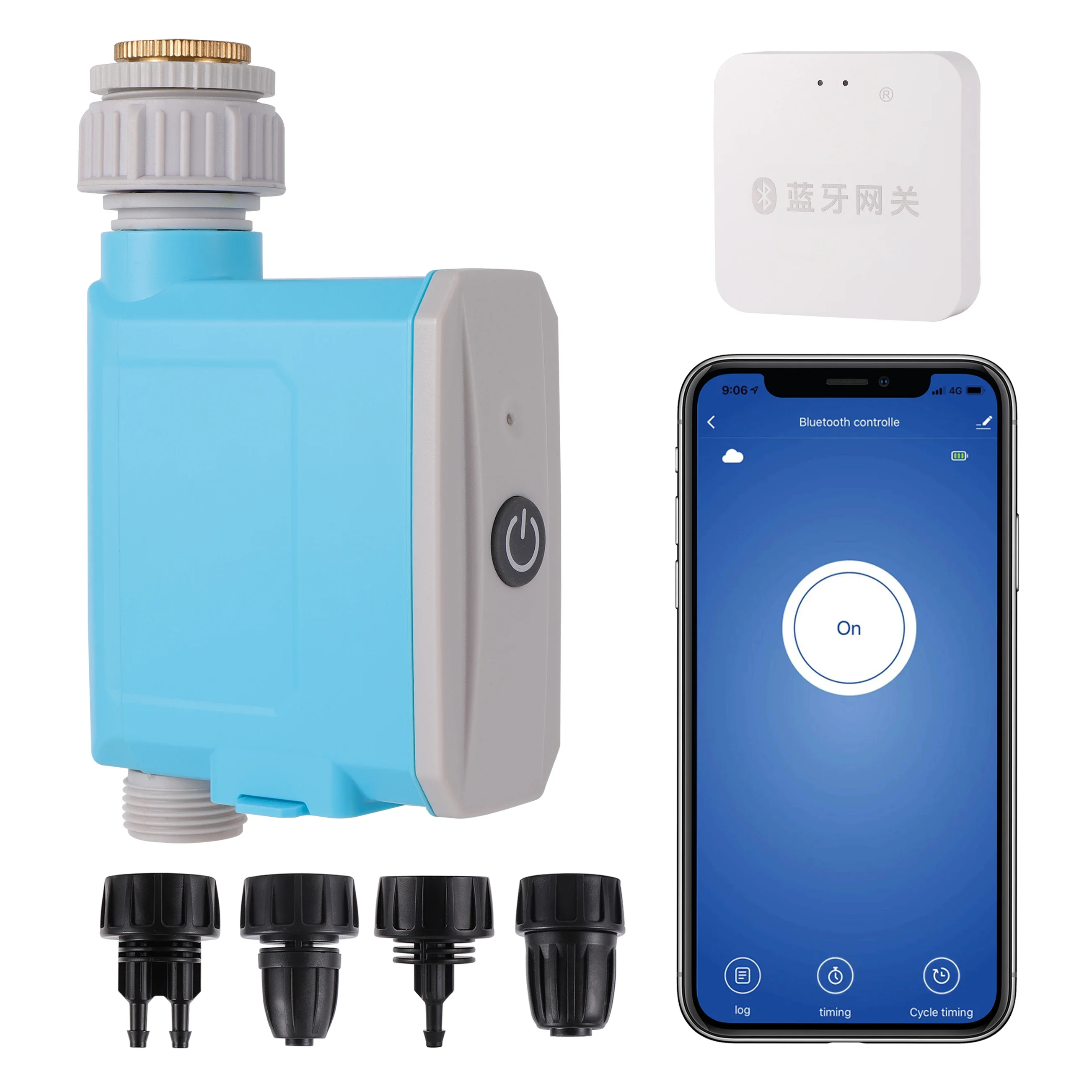 Bluetooth Smart Phone Remote Control Irrigation Water Timer Garden Wifi Connect Gateway Electronic Automatic Watering Controller