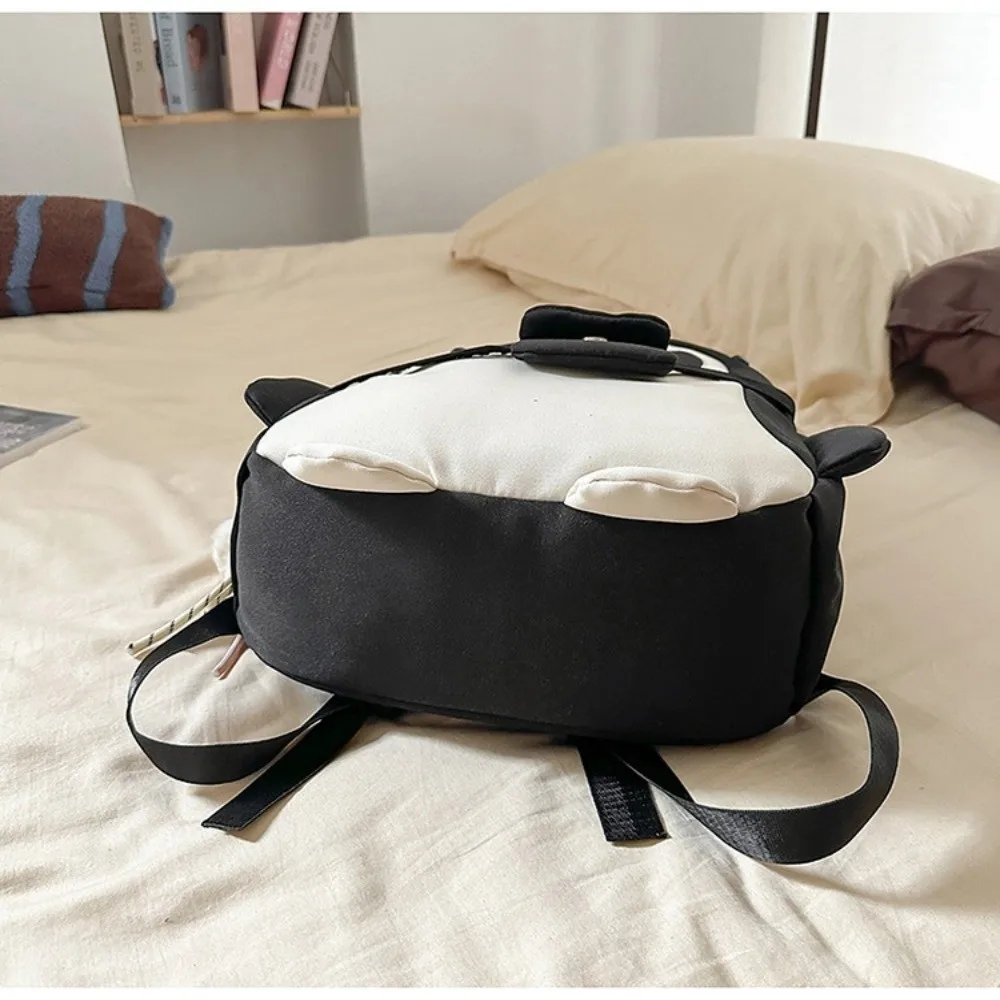 Large Capacity Cartoon Backpack Versatile Creative Shark Backpack Unique Simple Design Student Backpack Daily Use