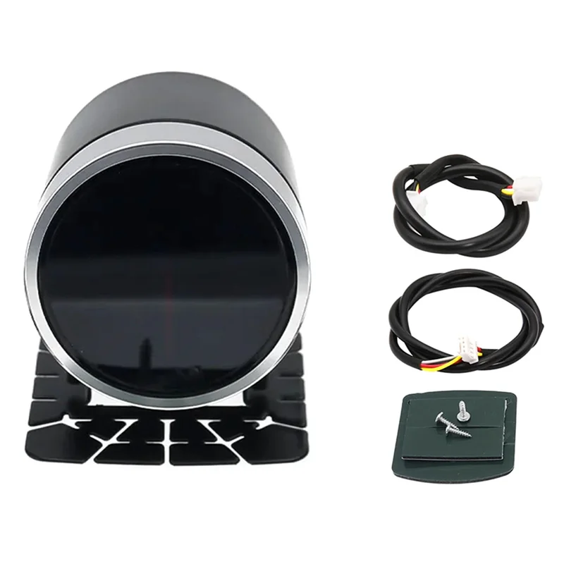 

AASS-1 Pcs 7 Colors Backlight Car Volt Meters 52Mm Boost Gauge Turbo Pressure Gauge 12V Voltmeter Gauge