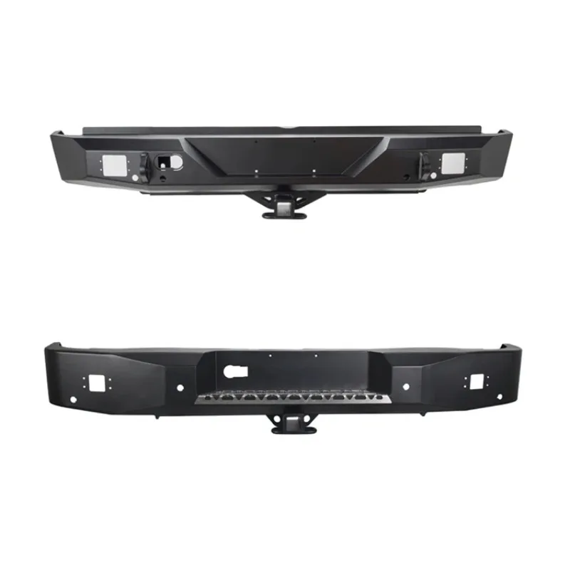 

Factory Hot Selling Aluminum Rear Bumper With Spare Tyre Rack For Tundra Pickup
