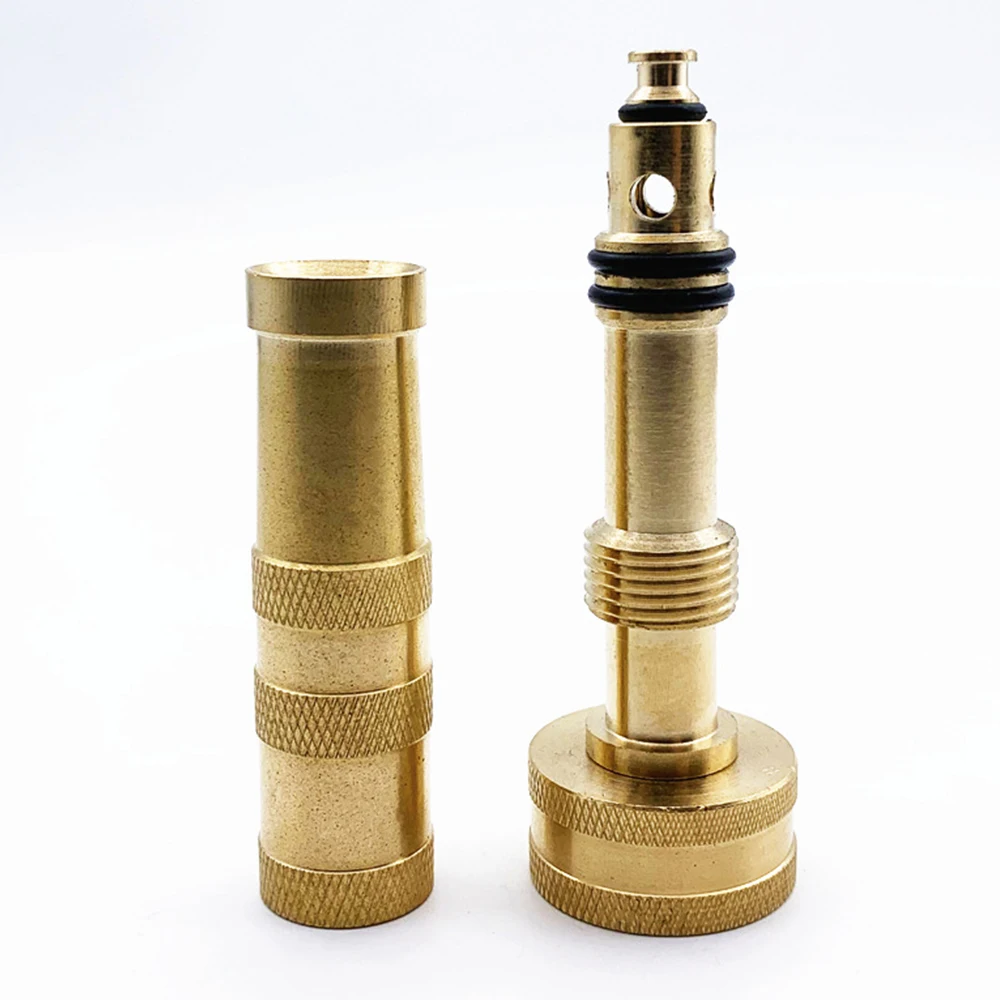 High Pressure Gun Hose Spray Nozzle Brass Garden Water Hose Nozzle Quick Connector Garden Watering Sprinkler Home Car Cleaning