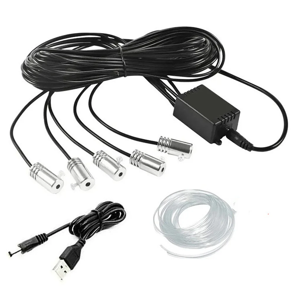 6m Multiple Colors RGB LED Lighting Flexible Installation Led Strips Led Light Innovative Fiber Optic Technology