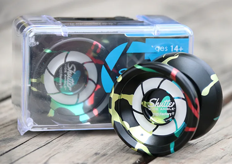 YYF shutter  YOYO Wide version  YOYO  1A Metal YOYO  professional yoyo Christmas gift for boy