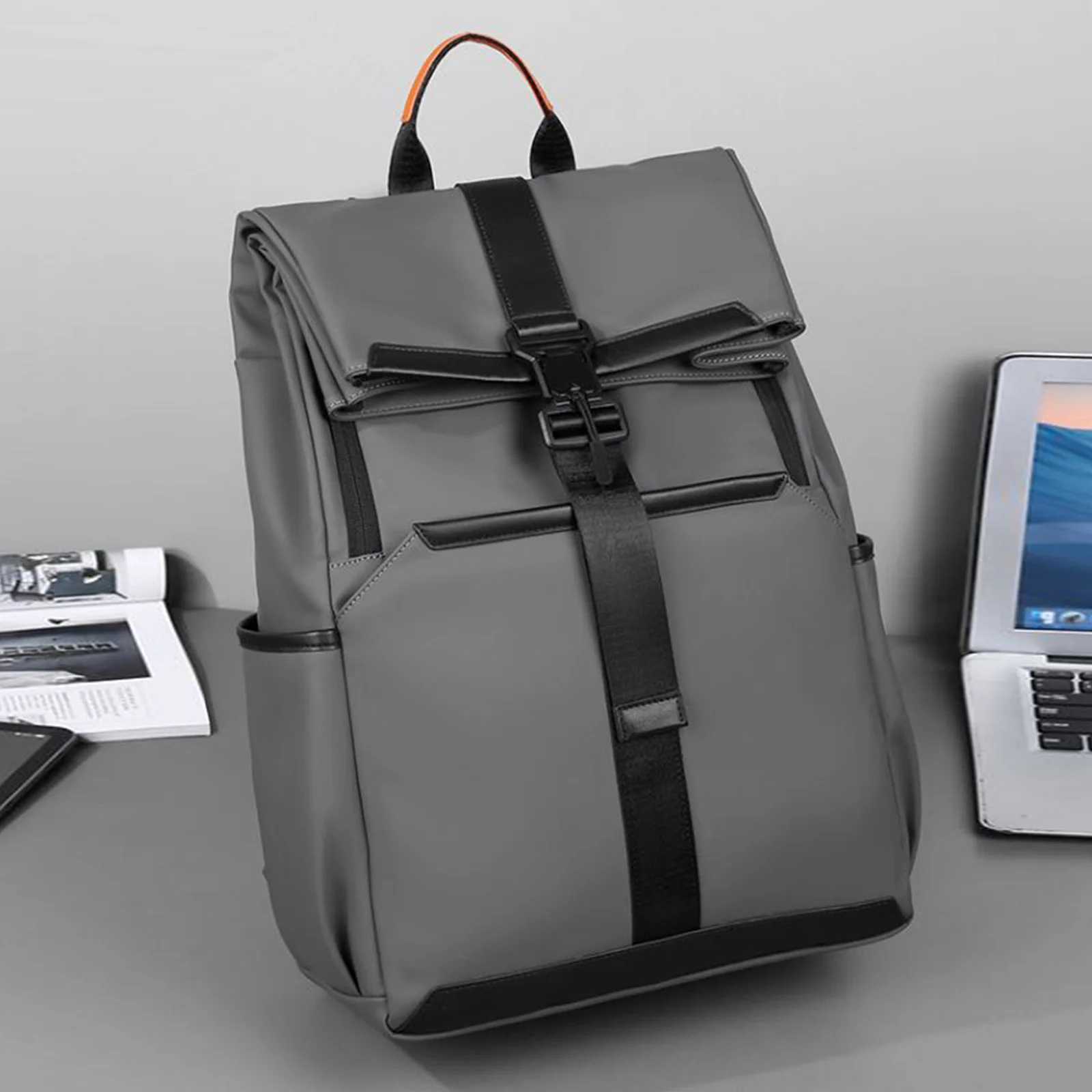 

Мужской повседневный рюкзак большой емкости, расширяемый водонепроницаемый школьный рюкзак, рюкзак для путешествий, работы на открытом воздухе