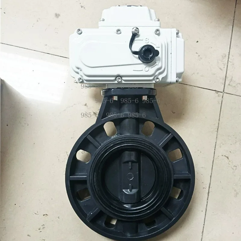 DN50-DN250 Electric Wafer Valve D971X-10/16S, U Type Industrial Pipeline Control Valve