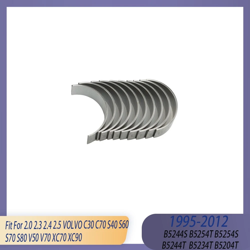 STDエンジン部品 メイン＆コンロッドベアリングセット 適合車種：2.0 2.3 2.4 2.5L ガソリン車 95-12年式 ボルボ C30 C70 S40 S60 S70 S80 V50 V70 XC70 XC90