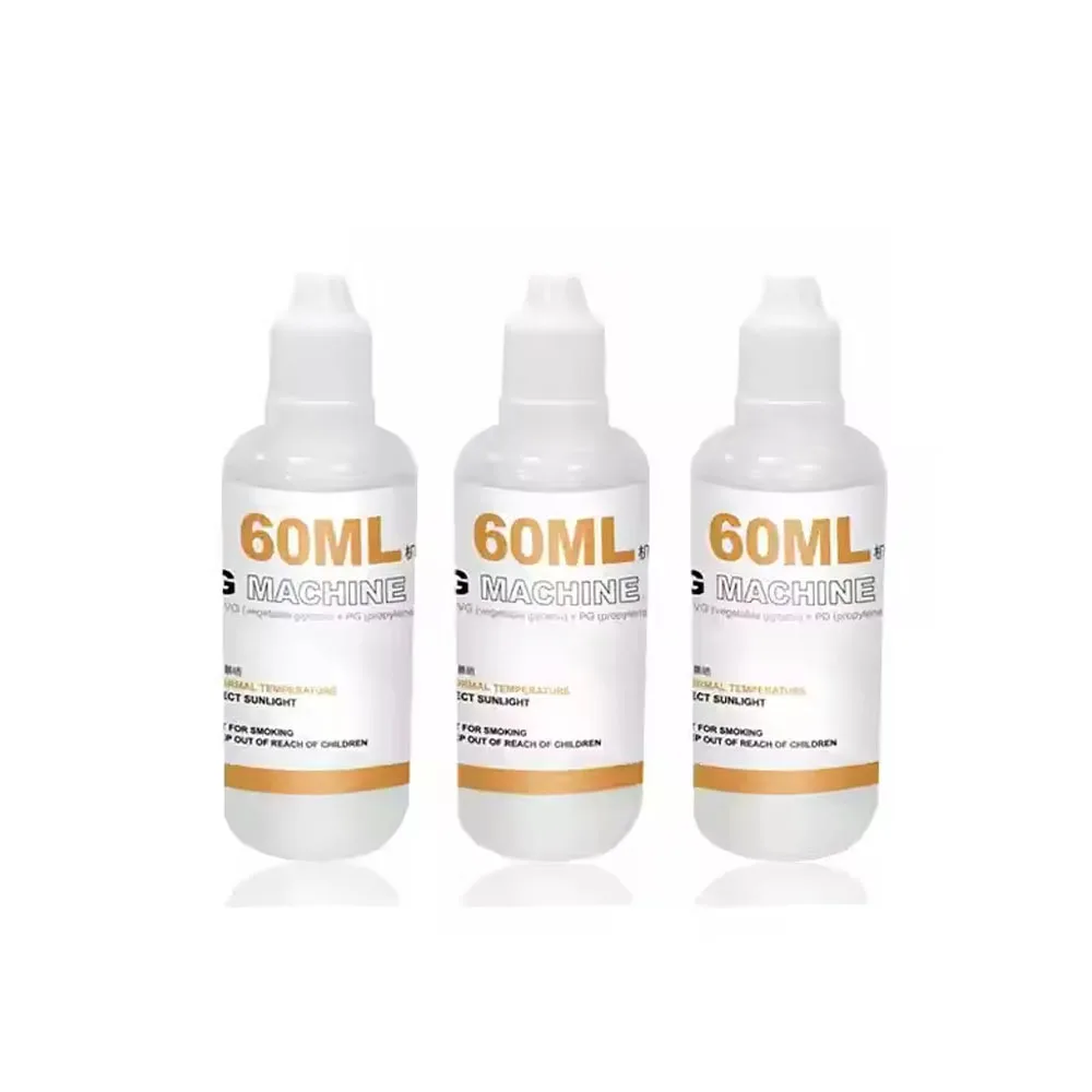 New LENSGO Smoke Machine Fogger 60ML Spray Fluid Smoke Oil For LENSGO Smoke B/K/GO/S/S Mini Fog Machine Smoke Machine