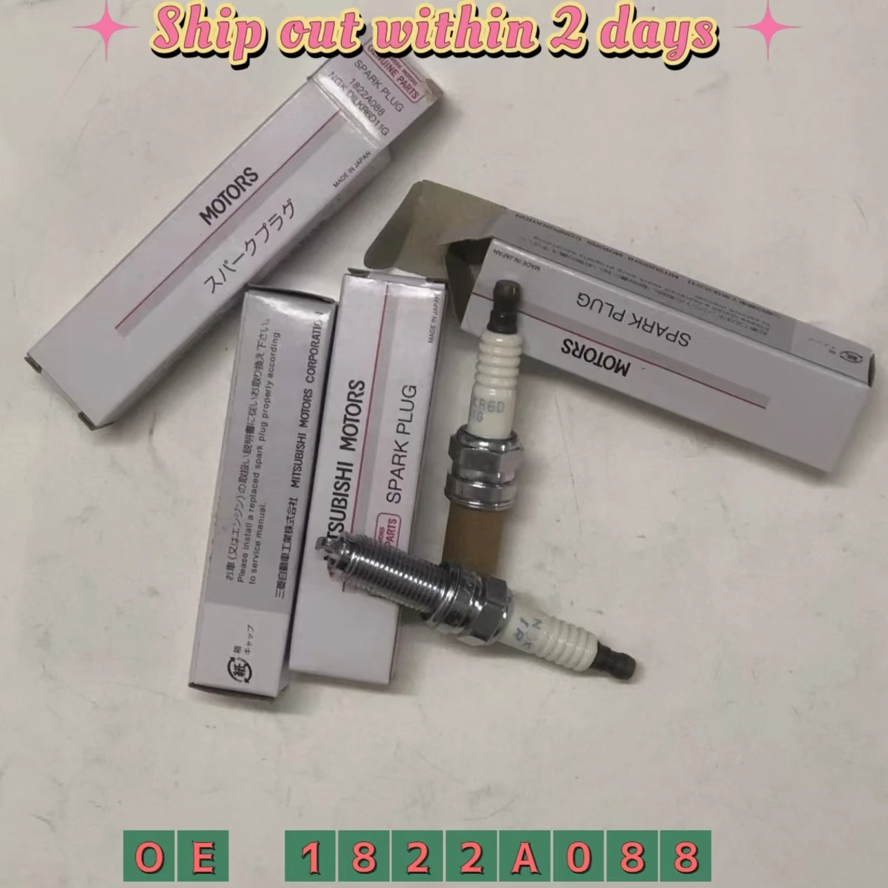 

4 шт. IXUH201 DILKR6D-11G 95264 Иридиевая свеча зажигания для Mitsubishi Outlander ASX LANCER 1822A088