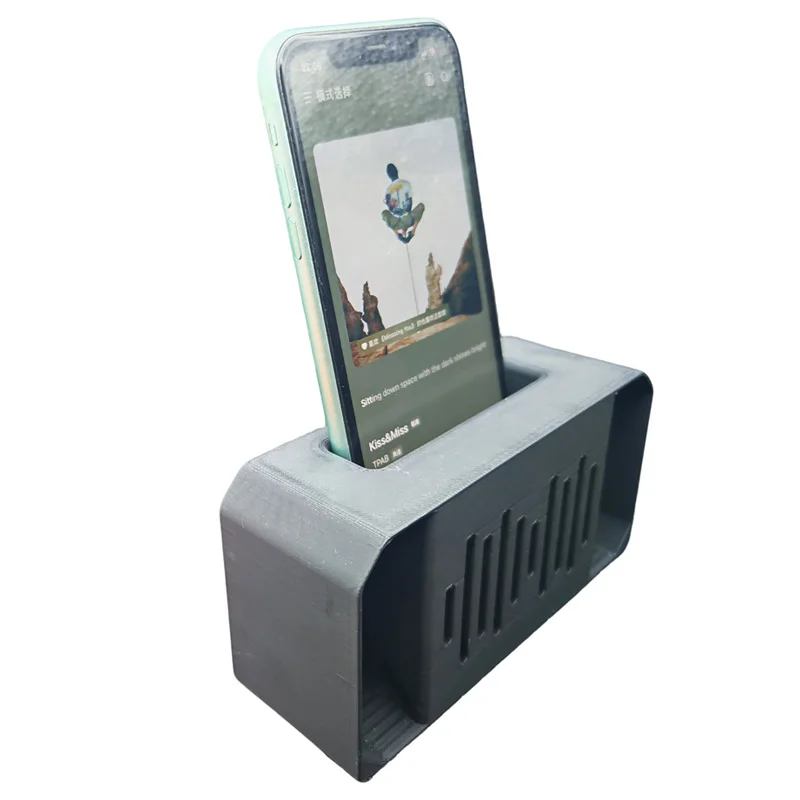 Phone Amp Passive Speaker Amplifier For Mobile Phones 3D Printed Ornament Creative Cell Phone Sound Amplifier Speaker Megaphone