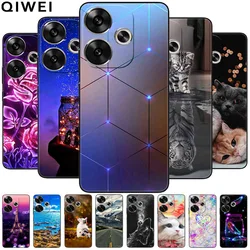 For Xiaomi Redmi 13 4G 5G Case Lovely TPU Soft Silicone Shockproof Cover On for Redmi13 4G Phone Cases Cute Cats Funda Shells