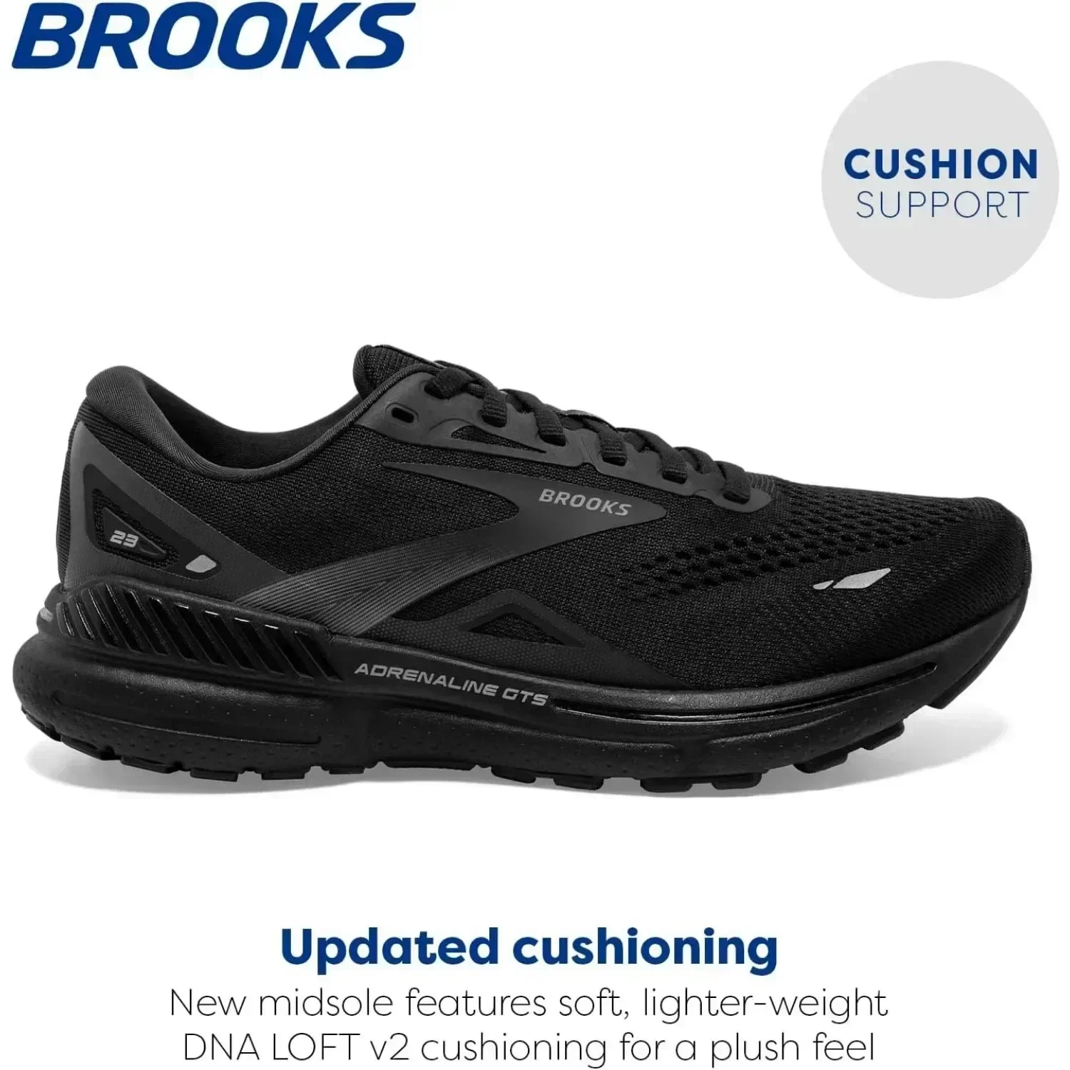 

Brooks Adrenaline GTS 23 Men’s Running Shoes Breathable Lightweight Maximum Stability for Marathon Training