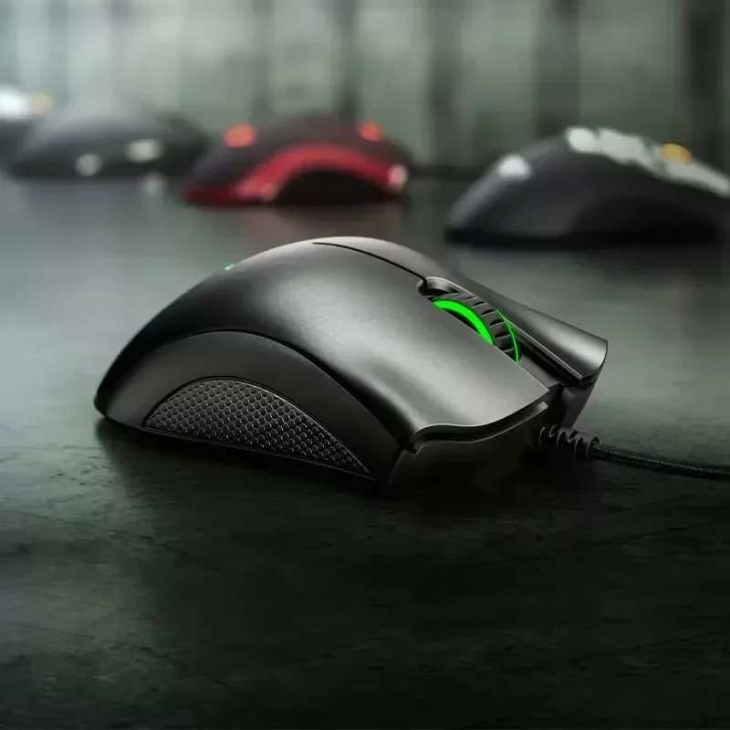Оригинальная проводная игровая мышь Razer с оптическим датчиком, игровая мышь 6400 точек на дюйм для ноутбука, оптическая мышь, легкая скоростная мышь, игровая мышь