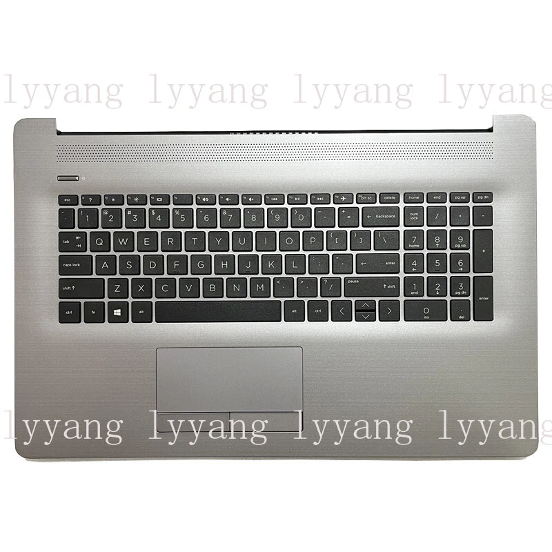 

f L83728-001 New For HP 17-BY 17-CA 470 G7 Palmrest w/Backlit Keyboard Top Cover