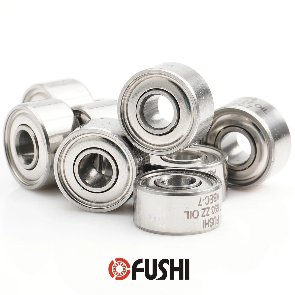 10 Stück 693ZZ 3*8*4 mm ABEC-7 830 Nagel-Miniaturkugellager für starkes Bohrbürstenhandstück/Instrumente/Mikromotoren – Detail 7