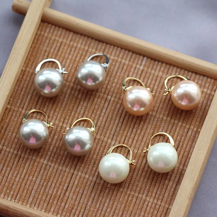 ALA Rising|202405 Delicate Pearl Earrings Small Vintage Style Jewelry For Girls Elegant Pearl Earing