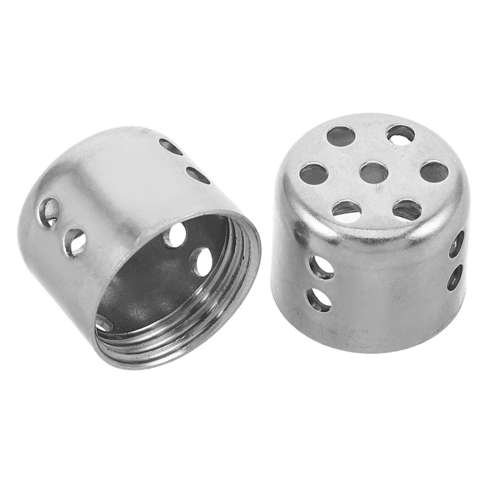 2Pcs Beverage Dispenser Faucet Filter Stainless Steel Anti-Clog Spigot Strainer Screen Replacement Cap for Juice Tea Lemonade