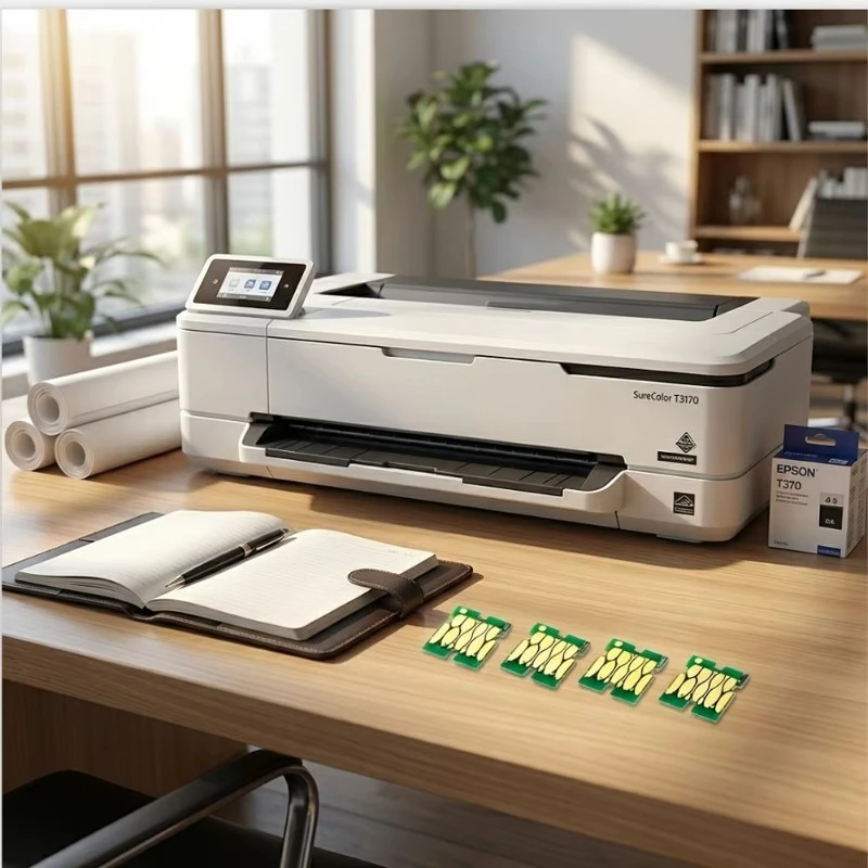 T3170 America T40V Compatible Disposable One-Time Use Chip For Epson SureColor T2170 T3170 T3170M T5170 T5170M Printers