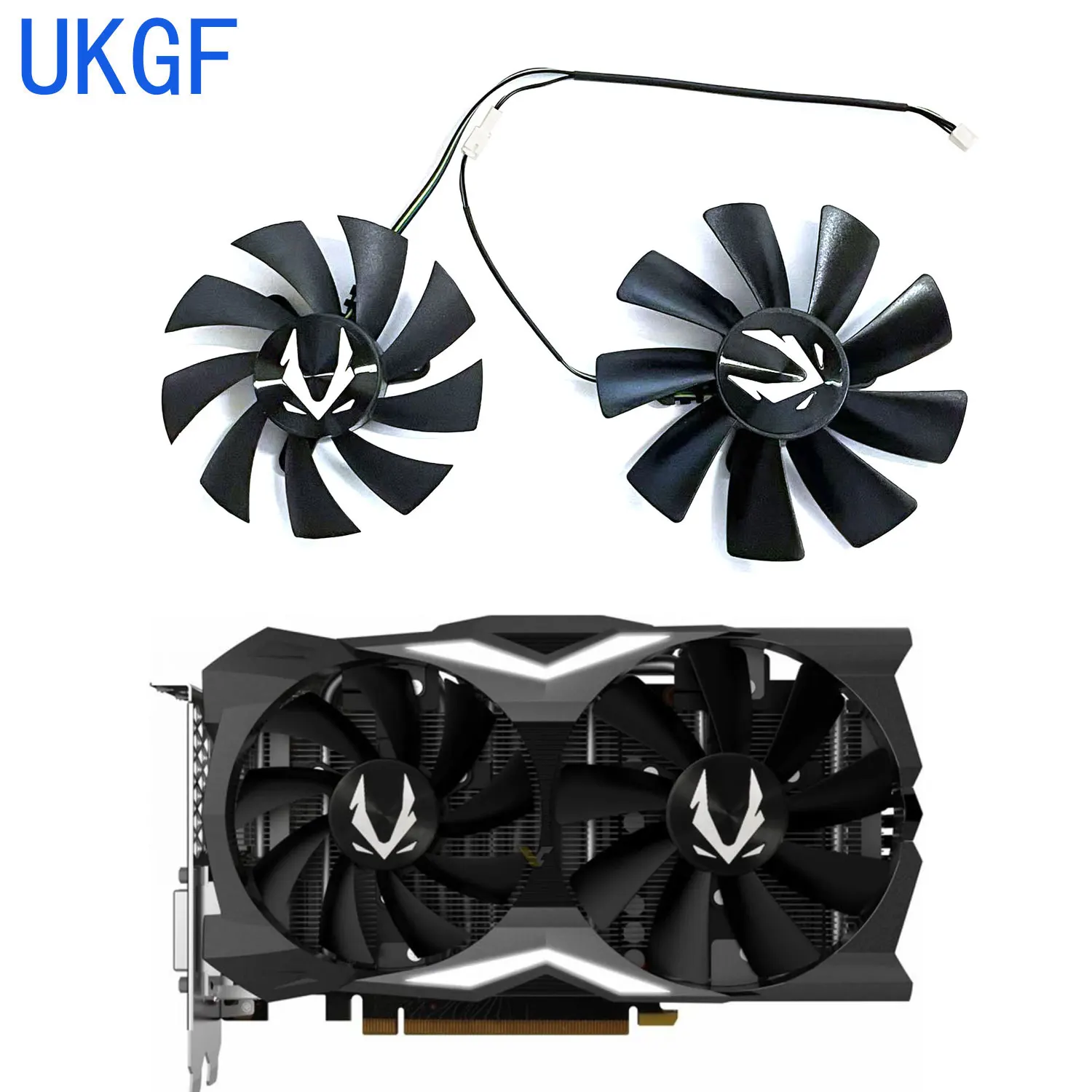 

Brand new GA92S2U GAA8S2U 4PIN 87MM 100MM 4PIN suitable for ZOTAC GeForce RTX2070 2070S 8GB OC mini graphics card