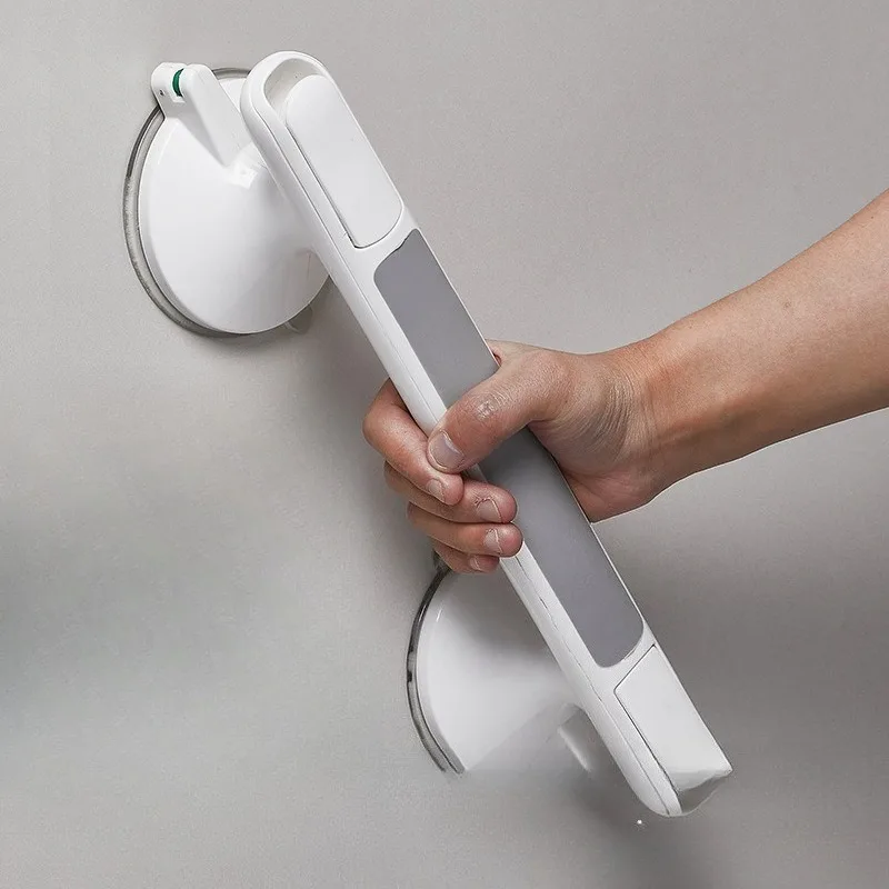 

Поручень на присоске без сверления — сверхмощная нагрузка 150 кг, регулируемая поручня для душа и туалета в ванной комнате, безопасное средство для ванны для пожилых людей