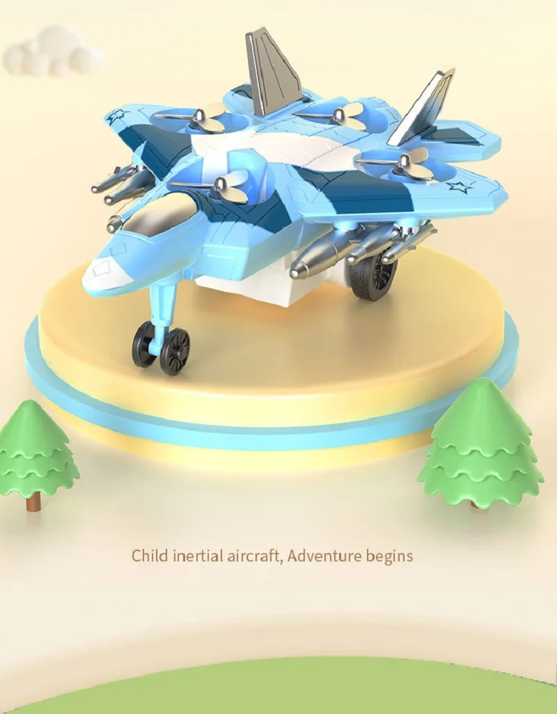 장난감 비행기 모델 비행기 장난감 스턴트 비행기 풀백 자동차 학습 및 교육 장난감 항공기 비행기 모델 생일 선물