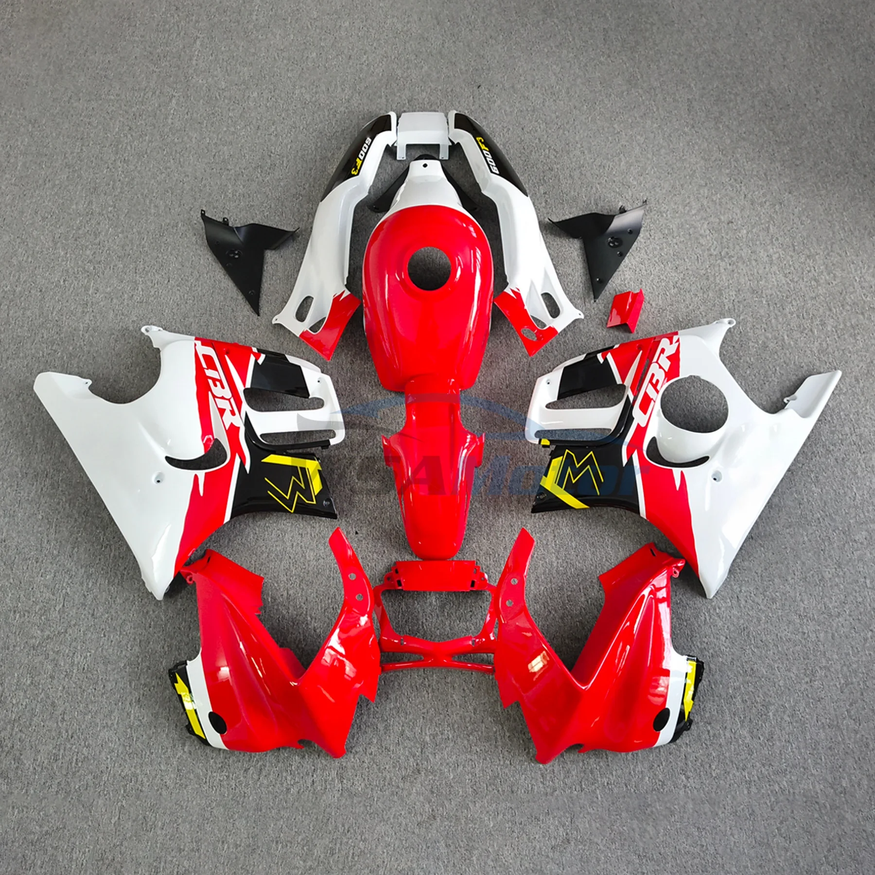 

Bodywork CBR600 F3 1995 - 1996 Black Silver Full Body Kits For Honda Cbr600 1995 Body Kits CBR600F3 1995