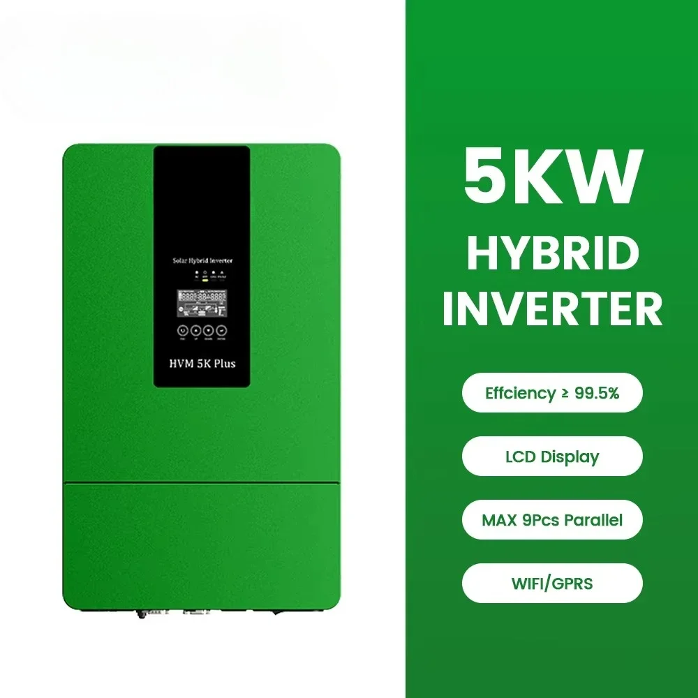 3KW 5KW 5Kva Power 48v Off-Grid Mppt Pure Sine Wave Converter Hybrid Solar Inverter Converter