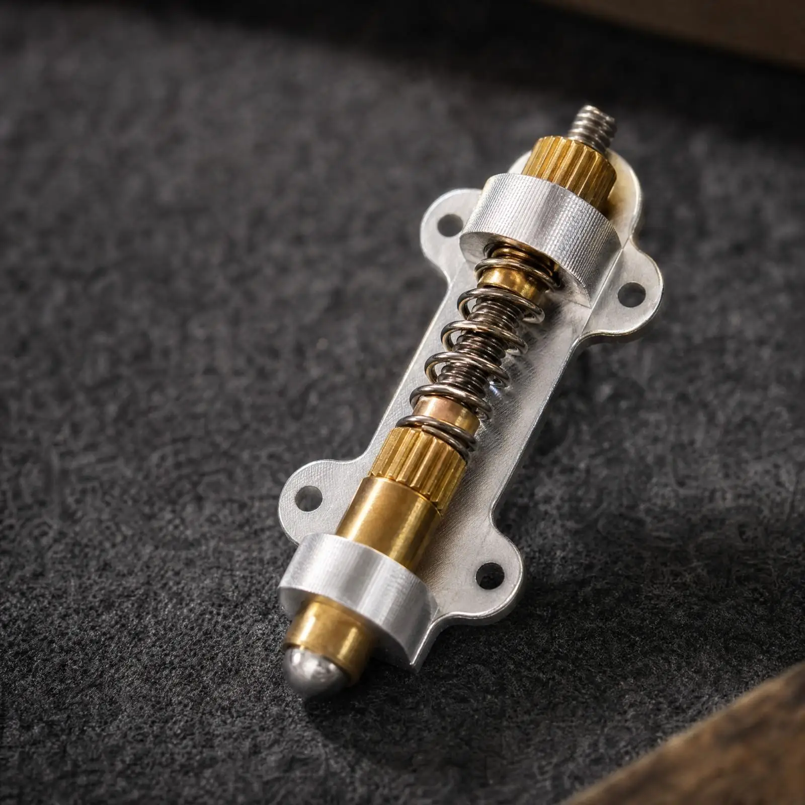 Electric Guitar Tremolo Stabilizer Kit with Brass Adjustable Components for Reliable Bridge Performance