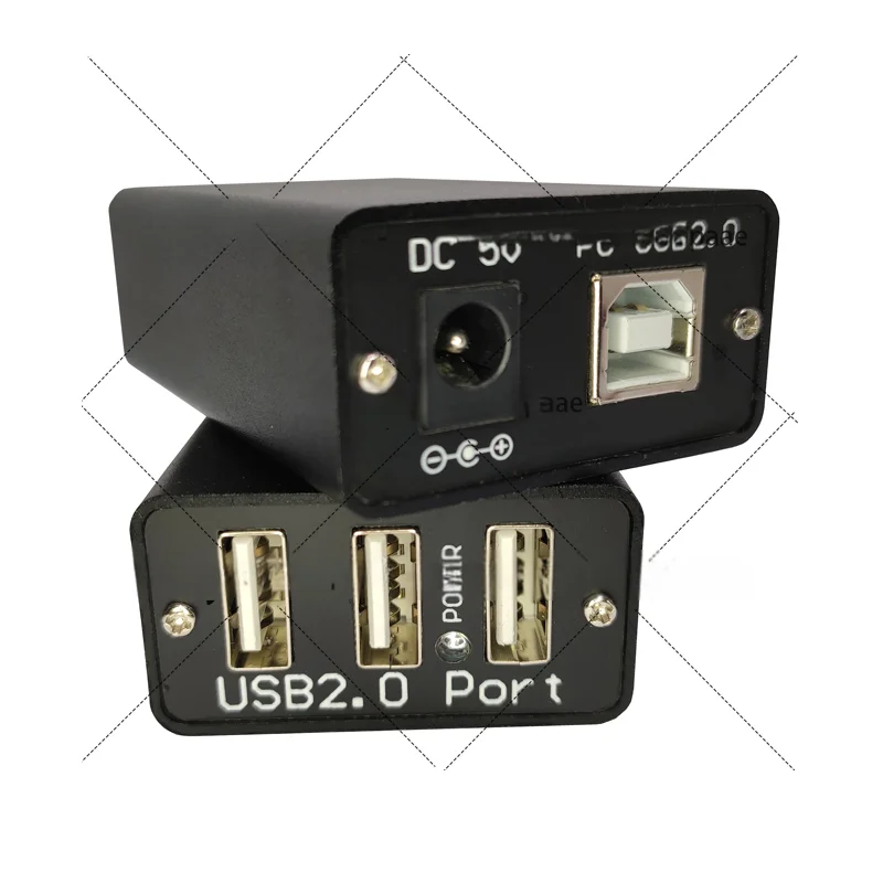 USB 2.0 High-Speed Isolator 480Mbps - Ground Loop Noise Eliminator For DAC/Audio, External Power Supported