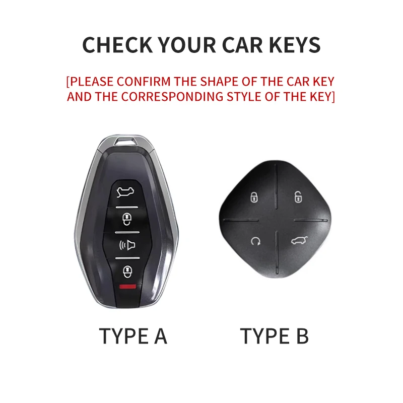 Car Key Shell Fob For Chery Jetour DASHING X-1 Plus DTC 2022 2023 Leather Car Remote Key Case Cover Holder Keychain Protector