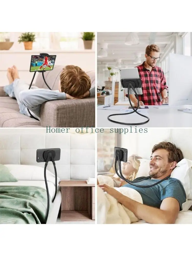 

K43B Мини-гибкая портативная подставка для телефона Стабильные держатели Гибкая длинная гусиная шея