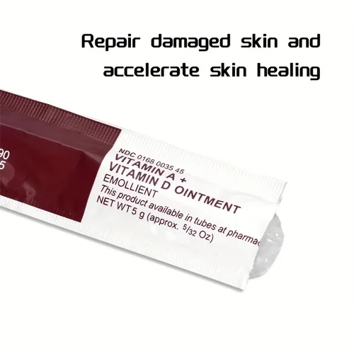 Imagen 2 del producto 100 Uds. Crema para el cuidado posterior del tatuaje loción para el cuidado anticicatrices ungüento de vitamina suministros de maquillaje permanente delineador de ojos crema de labios 5G