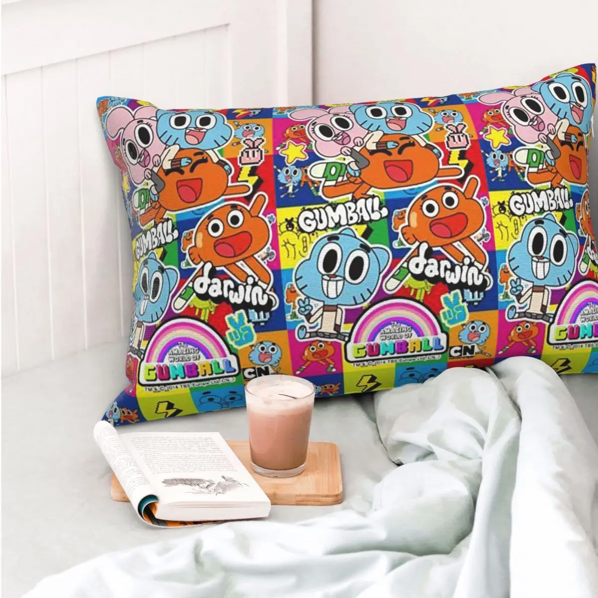 The Amazing World Of Gumball Rectangle Pillowcase Cushion Cover Decorative Bedroom Bed Home Comfort Throw Pillow