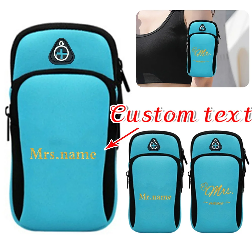 

Customized Free Name Arm Strap Sports Phone Bag Running Arm Strap Phone Bag Waterproof Customized Product Running Accessories