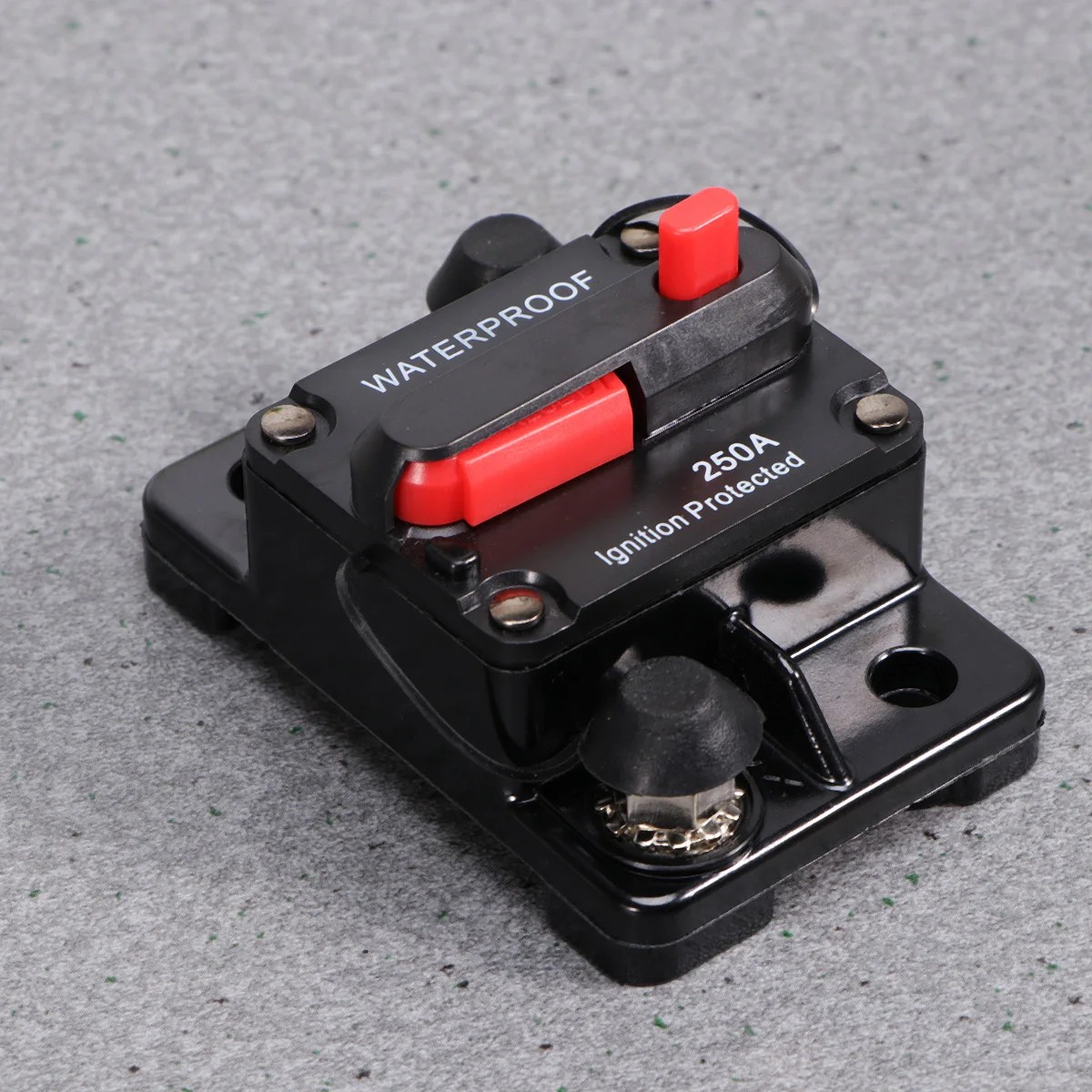 

100A High Amp Manual Reset Waterproof Dual Stud Circuit Breaker Switchable Overload Protection High Current Protector For