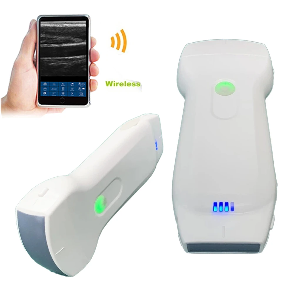 CProbe-4CPL Convex+Linear+Phased Array 3 in 1 Wireless Probe Type Ultrasound Scanner