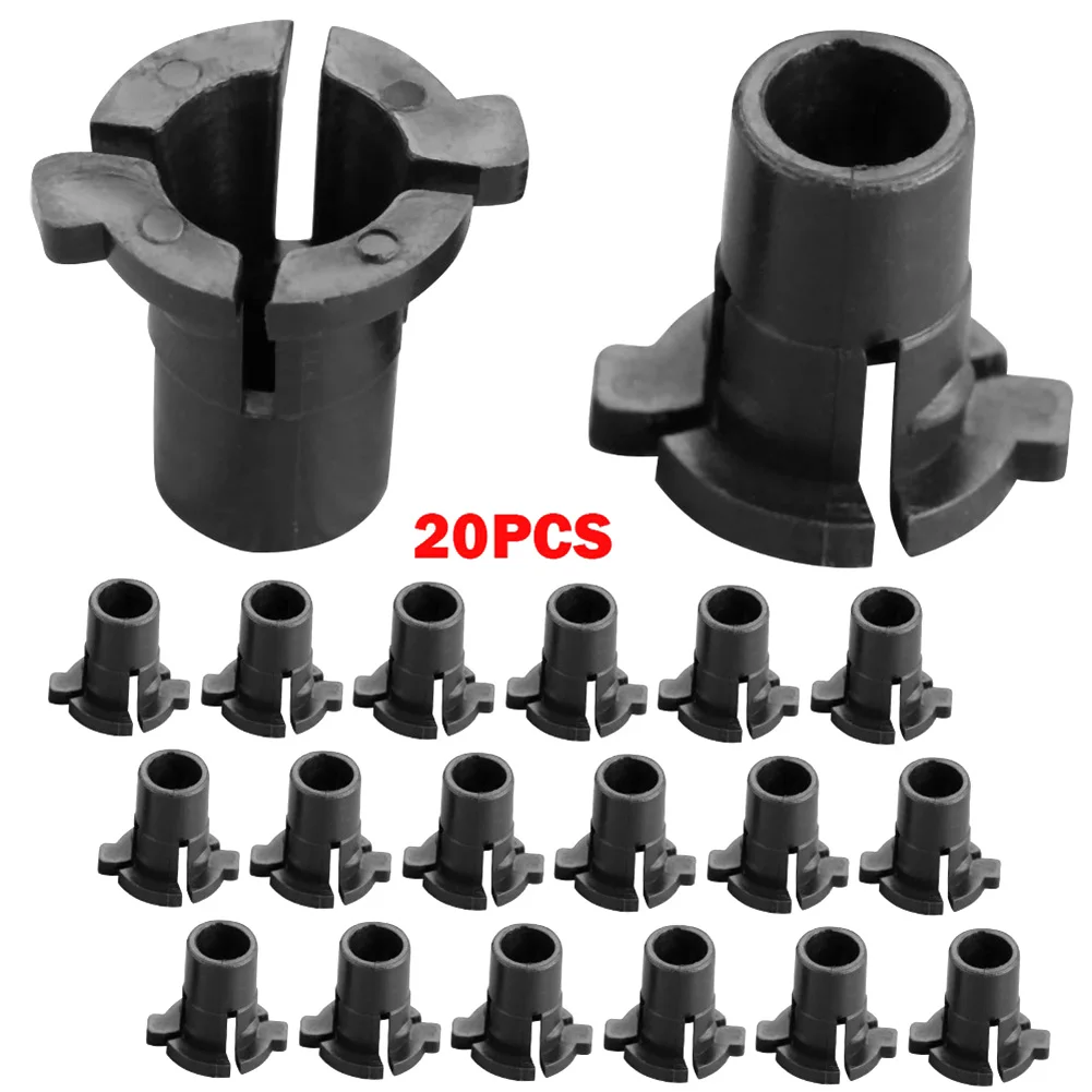 20 piezas Clips de tornillo de ajuste de faro, accesorios de Clip automático para BMW E30 3 E32 7 E34 5 Series 63121378369