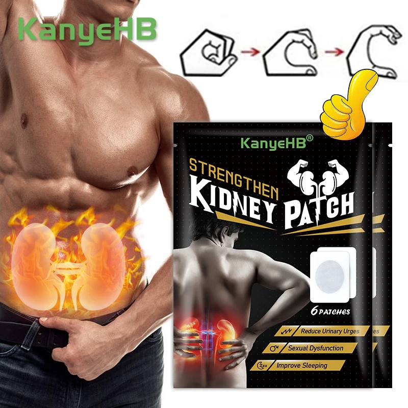 

12Pcs=2Bags Kidney Care Patch Improve Male Sexual Function Male Enhancement Erection Herbal Plaster Nourishing Kidney A1815