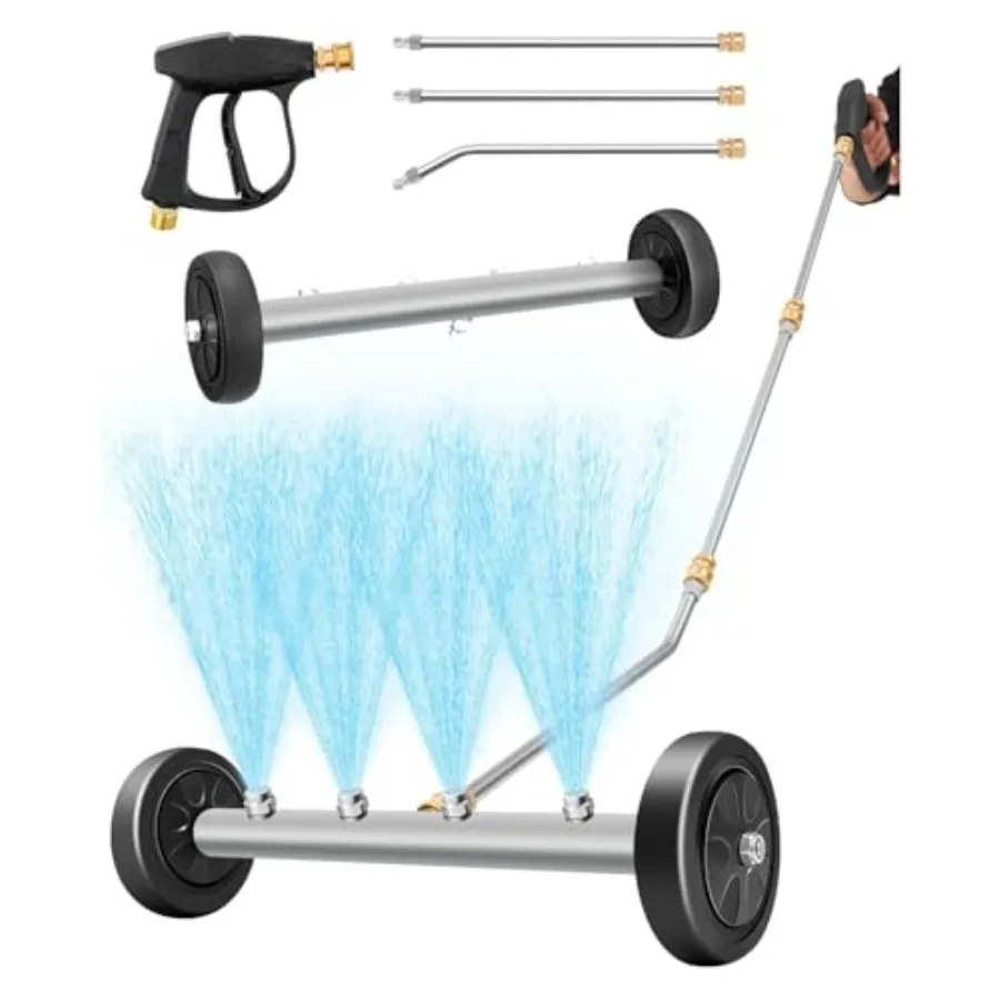 

Undercarriage Pressure Washer16 Inch Pressure Washer Undercarriage Cleaner 4000 PSI Undercarriage Washer Attachment Under Car C
