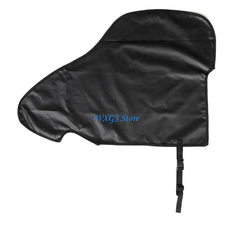 

37JE Универсальный водонепроницаемый караваны буксируйте черную крышку, водонепроницаемое крышка буксировки для прицепов для RVS