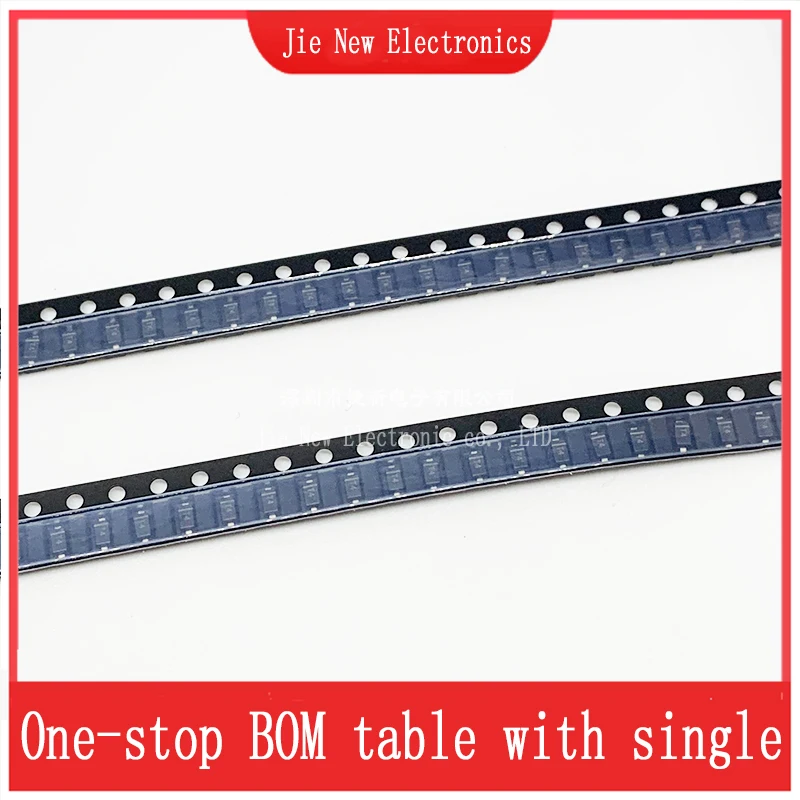 100PCS SMD Zener diode SOD-323 1N4148 T4 1N5819 S4 1N4007 A7 MBR0520 B2 MBR0530 B3 MBR0540 B4 SOD-123