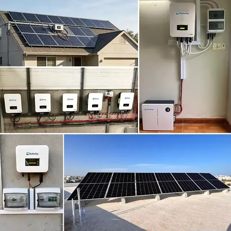 wmwmnu for Hybrid Solar Energy System Kit 5Kw 10Kw 20Kw 30Kw Lithium Ion Batteries Complete Photovoltaic Off Grid Solar Panel