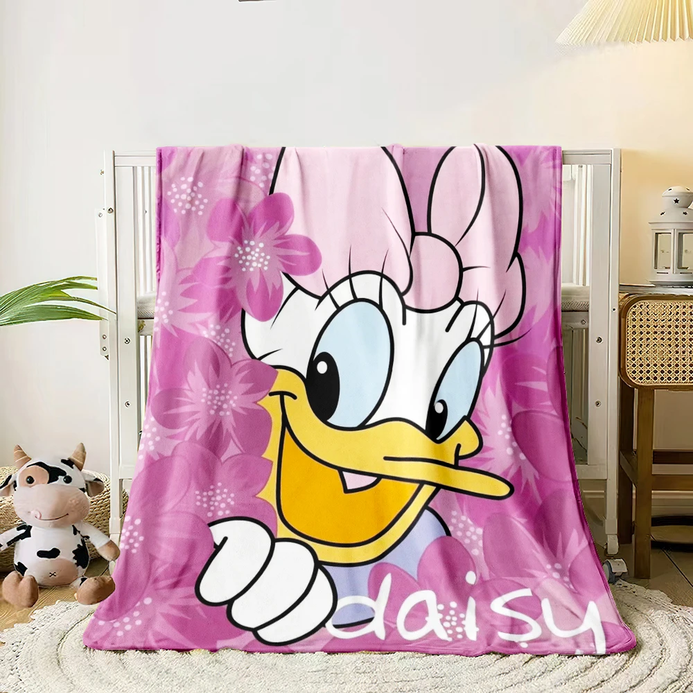 MINISO mickey Cartoon Art Print Blanket.Warm and Comfortable Flannel,Bedroom,Sofa,Bed,Chair,Gift,Picnics,Trip, Camp,Blankets.