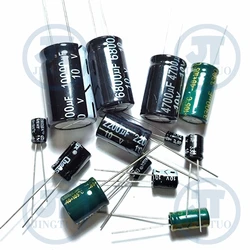 Electrolytic Capacitor 16/10/6.3V 10/22/33/47/100/220/330/470/680/1000/1500/1800/2200/3300/4700/6800/10000uF 100MFD