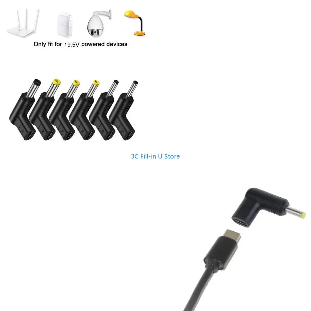 

G8TA Portable Type‑C to Adapter Type‑C to Adapter Female to Male Plug Six Sizes