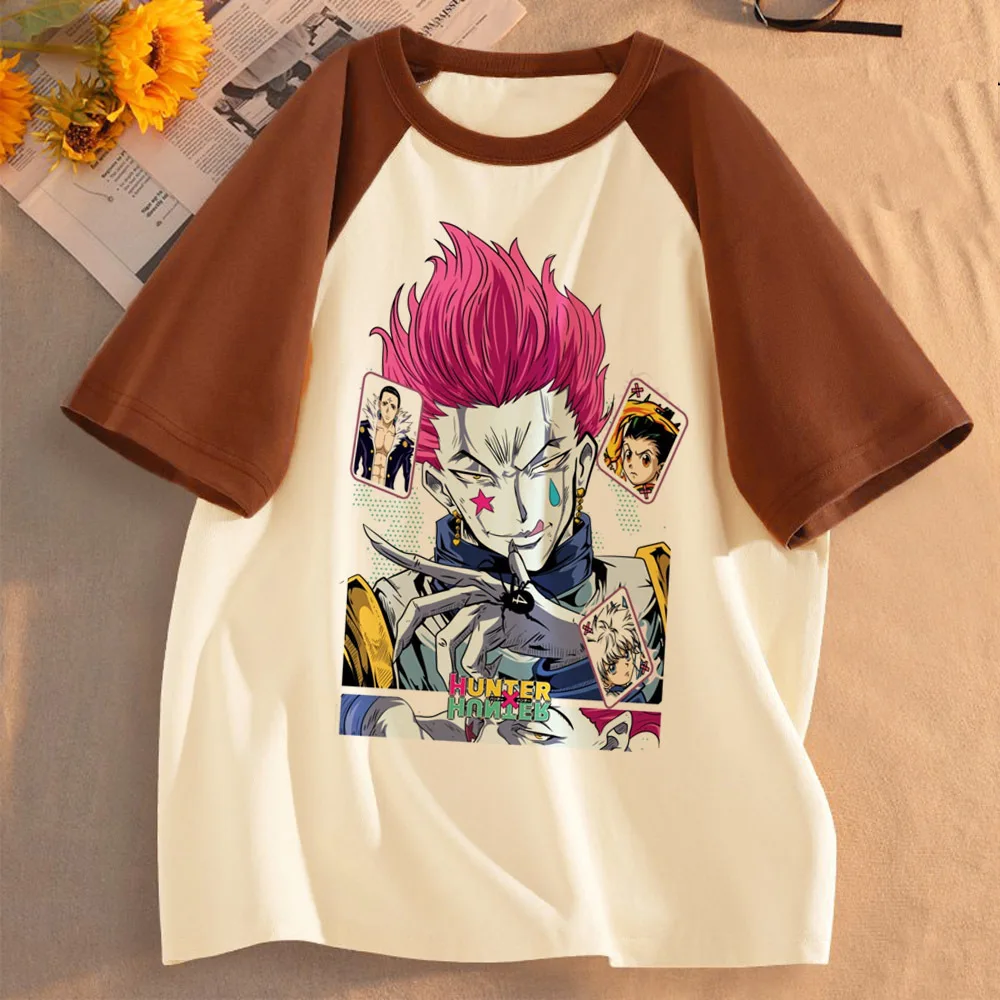 Hunter x Hunter shirt shoujo meme japanese jojifuku funny alternative  t-shirt cute party Retro anime manga