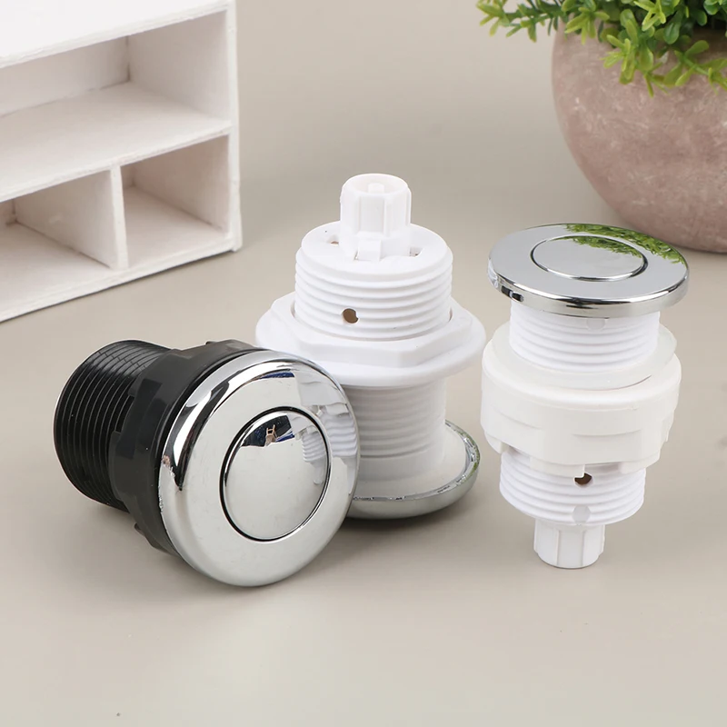 28/32/34mm Pneumatic Switch On/Off Push Button For Jacuzzi Bathtub Spa Waste Food Garbage Disposer Built-in microswitch